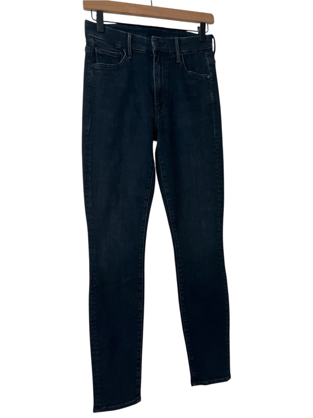 Mother High Waisted Looker Jean In Blackbird Size 26 - Picture 2 of 11